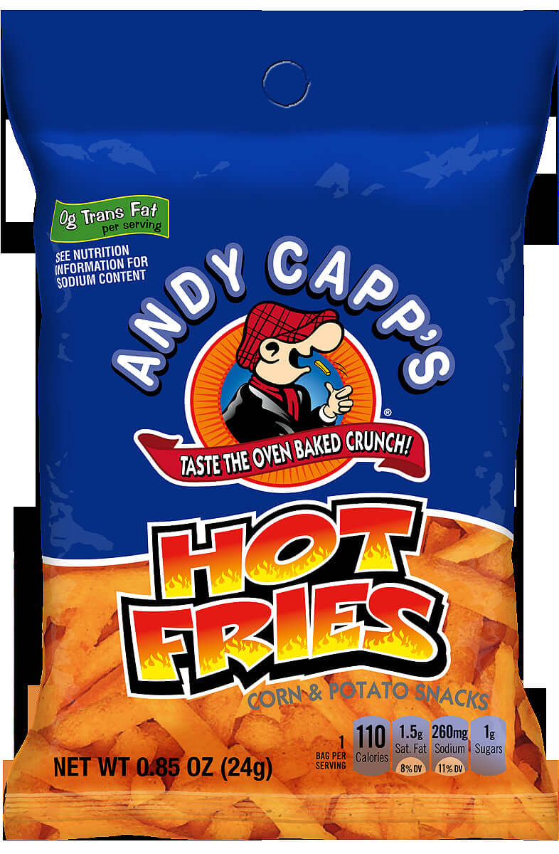 Andy Capp's Hot Fries Corn & Potato Snacks Reviews 2023