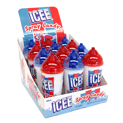 Icee Spray Candy 12ct - Default Title Koko's Novelty Candy Store For Me