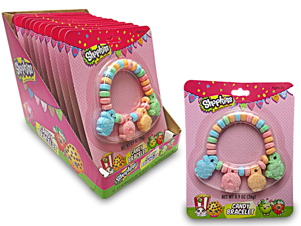Frankford Shopkins Candy Bracelet 12ct - Default Title Frankford Candy Candy Candy Store For Me