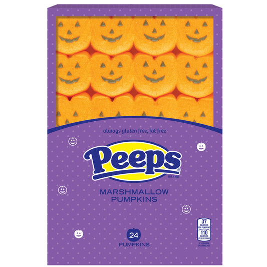 Peeps Marshmallow Pumpkin 24pk 24ct-online-candy-store-3810C