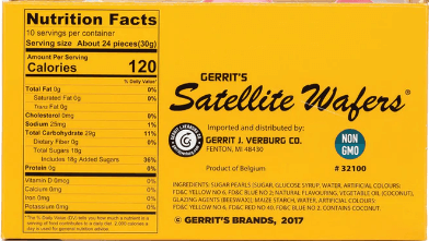 Satellite Wafers Flying Saucers 240ct - Default Title Gerrit J Verburg Candy Candy Store For Me