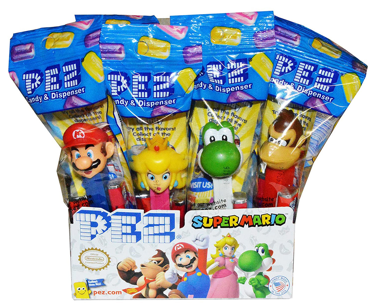 Pez Nintendo Super Mario 12ct - Default Title Pez Novelty Candy Store For Me