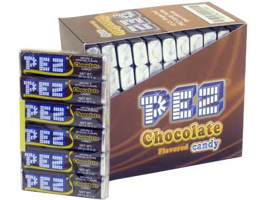 Pez Chocolate Flavored Candy Refills 6 Packs - Default Title Pez Novelty Candy Store For Me