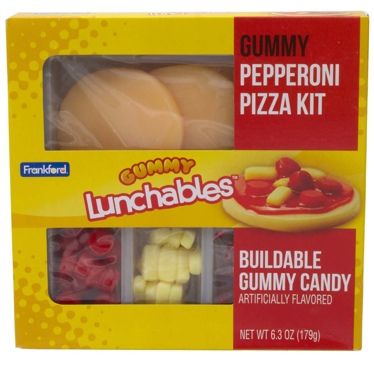 Frankford Kraft Gummy Lunchables - Pizza 10ct - Default Title Frankford Candy Candy Candy Store For Me