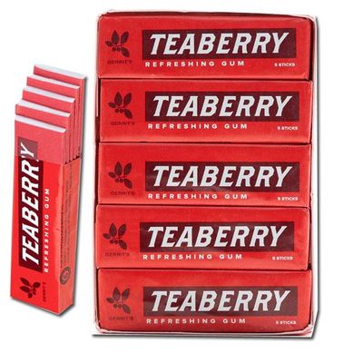 Teaberry Chewing Gum 20ct