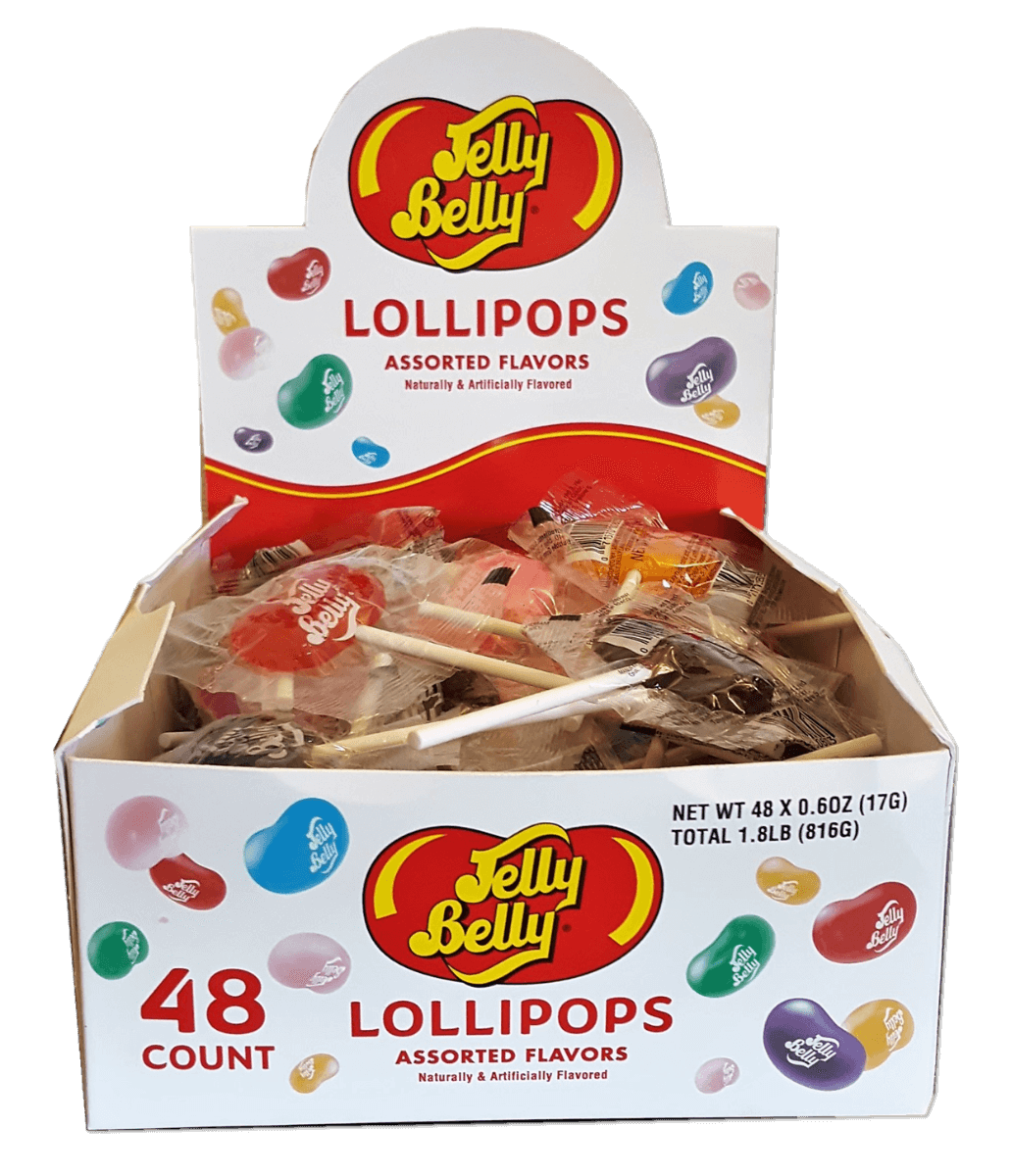 Jelly Belly Lollipops 48ct