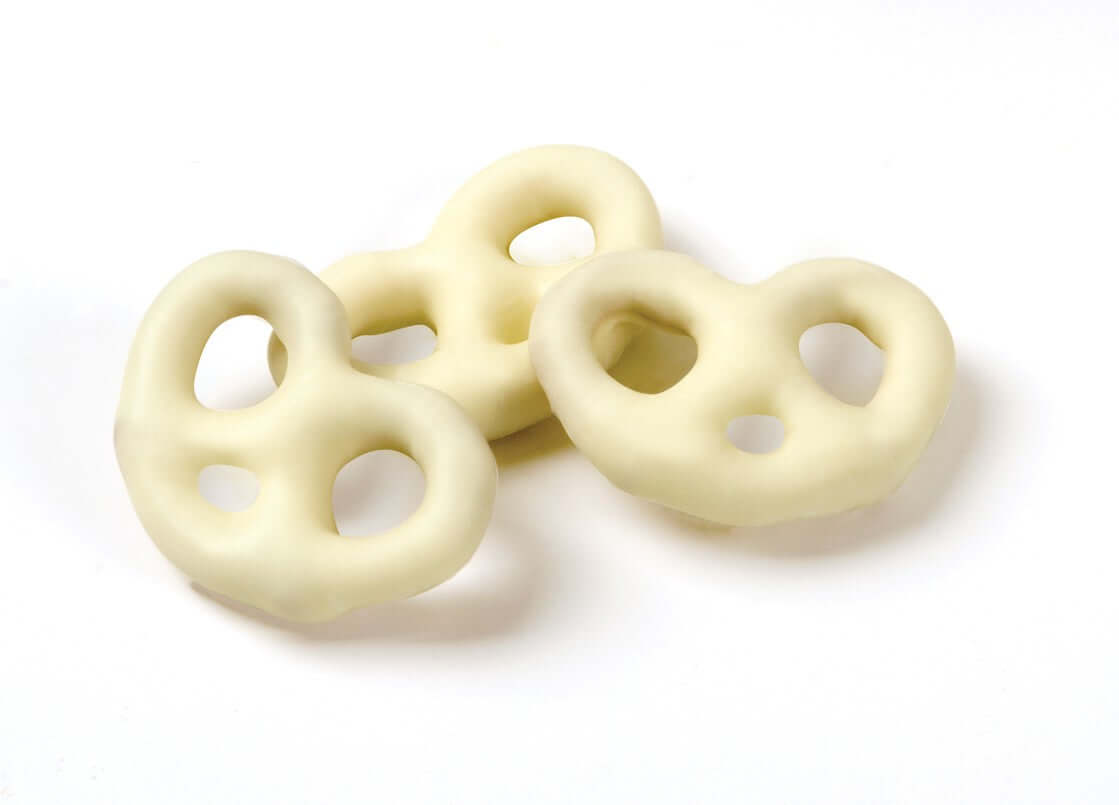 Asher White Mini Pretzels 4lb *Fragile Item* - Default Title Asher's Chocolates Fine Chocolate Candy Store For Me