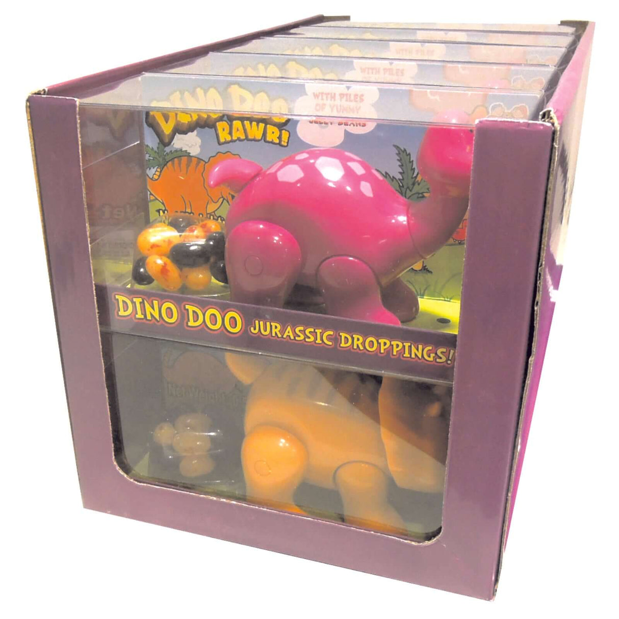 Kidsmania Dino Doo Pooping Dinosaur Jelly Bean Candy Dispenser 10ct - Default Title Kidsmania Candy Store For Me