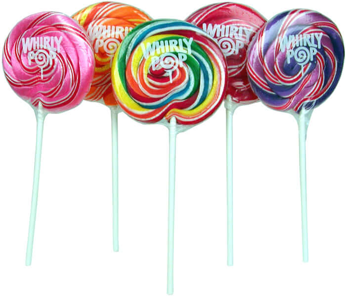 Adams & Brooks Whirly Pops 3oz 48ct - Default Title Adams & Brooks Lollipops Candy Store For Me