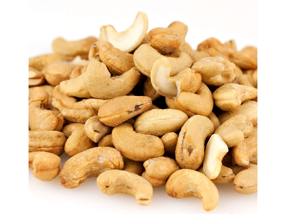 Cashews 160-180ct Roasted & Salted 15lb - Default Title Wricley Nut Co Nuts Candy Store For Me
