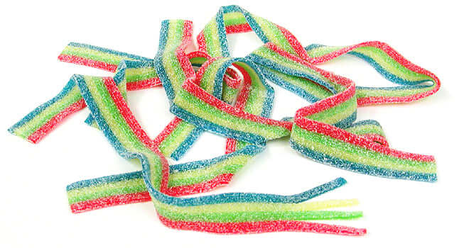 Dorval Sour Rainbow Belts 19.8lb - Default Title Dorval Trading Company Candy Store For Me