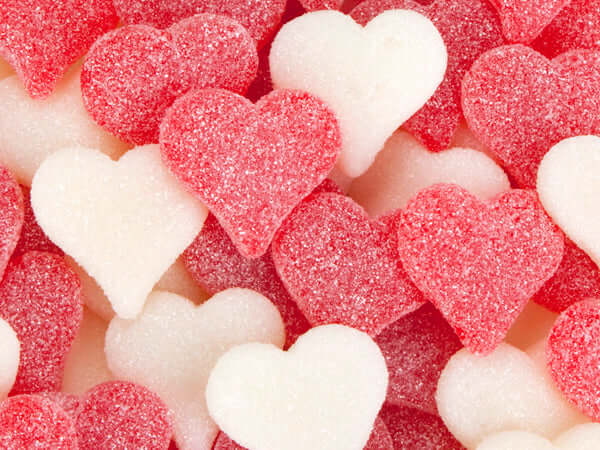 Albanese Valentine Sour Gummy Hearts 4.5lb - Default Title Albanese Confectionery Gummies Candy Store For Me