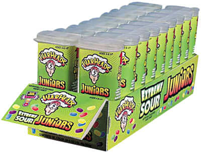 Warheads Extreme Sour Juniors Candy Dispensers 1.75oz 18ct - Default Title Impact Candy Candy Store For Me
