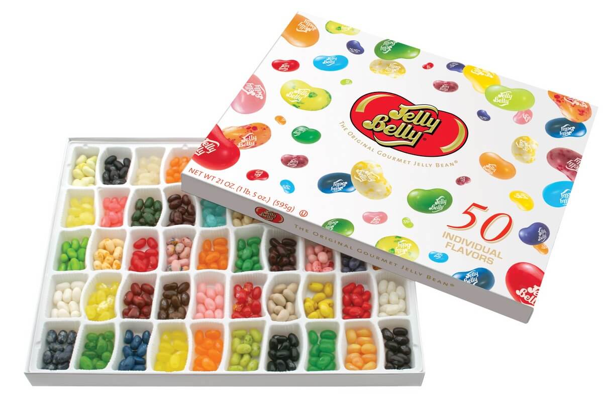 Jelly Belly 20-Flavor Gift Box - 10ct