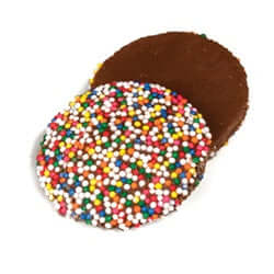 Asher Large Milk Chocolate Nonpareils with Multi Seeds 64ct - Default Title Asher's Chocolates Fine Chocolate Candy Store For Me
