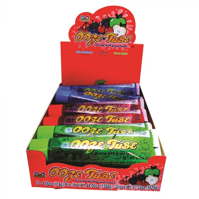Kidsmania Ooze Tube 12ct - Default Title Kidsmania Candy Store For Me
