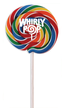 Adams & Brooks Rainbow Whirly Pops 1.5oz 60ct - Default Title Adams & Brooks Lollipops Candy Store For Me