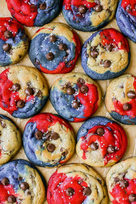 Memorial Day Cookies to Make with Kids Using Chocolate and Candy