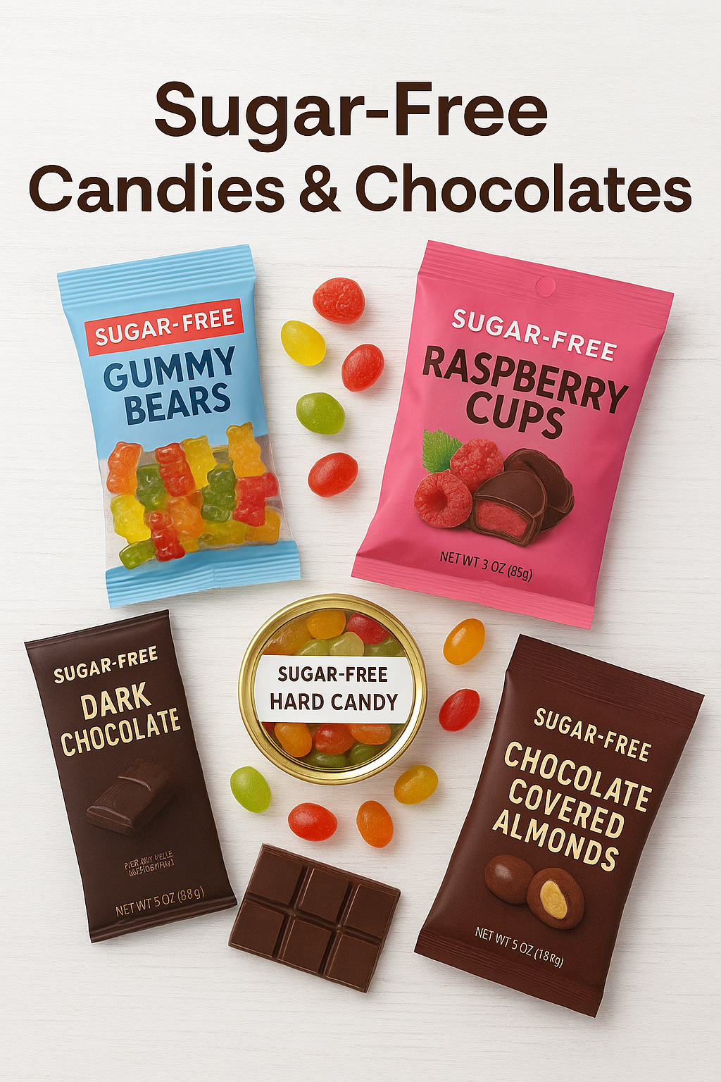 Sweet Without the Sugar: The Best Sugar-Free Candy &; Chocolate 🍬🍫 !