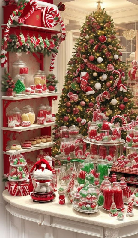 Host a Holiday Candy Buffet 🍬🎄