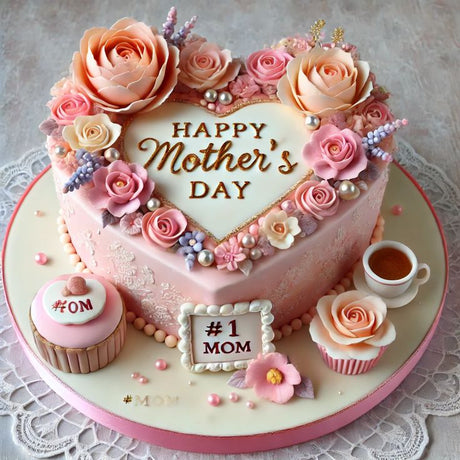 Sweet Centerpieces: Using Chocolate & Candy to Create the Perfect Mother’s Day Cake