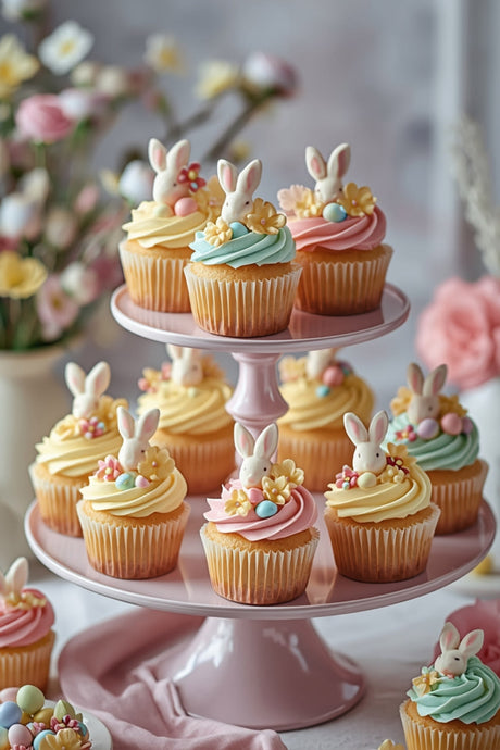 Delicious Easter Cupcakes: Using Chocolate and Candy to Make Them Extra Special 🐰🧁🍫