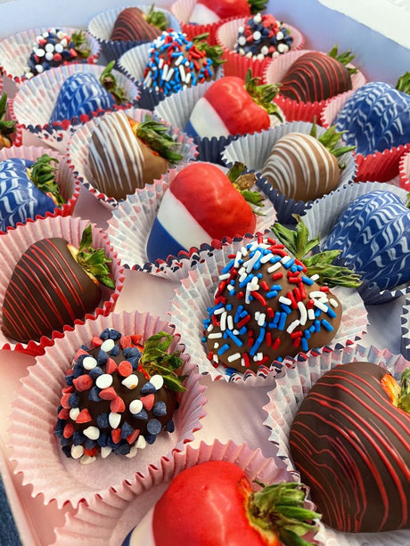 Red, White & Delicious: Chocolate-Covered Treats for Memorial Day Celebrations