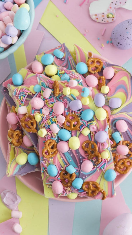 DIY Easter Chocolate Bark: A Fun and Delicious Holiday Treat 🐰🍫🌷