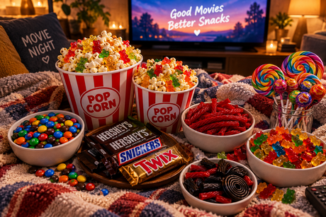 The Best Candy for Movie Night: Sweet, Sour, Chewy, and Shareable Picks