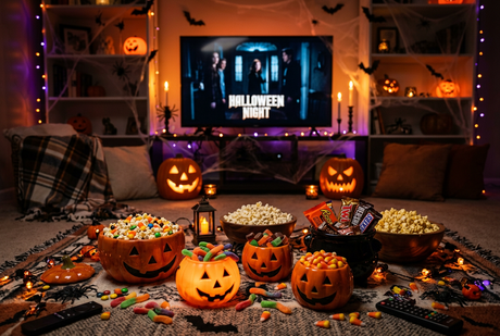 Halloween Movie Night Snacks: Build a Spooky Sweet Lineup