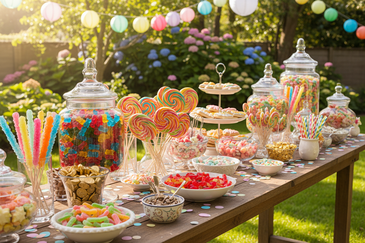 How to Create the Ultimate Summer Candy Buffet for Your Backyard Party