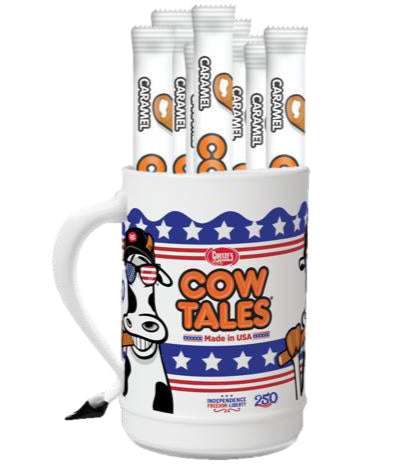 Goetze Cow Tales Vanilla Tumbler USA 250th 100ct