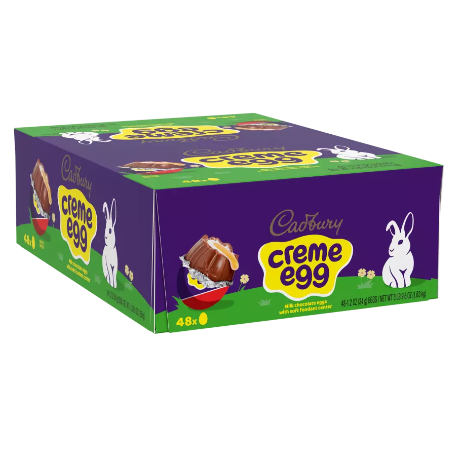 Hershey Cadbury Creme Egg 1.2oz 48ct