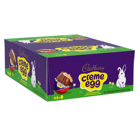 Hershey Cadbury Creme Egg 1.2oz 48ct