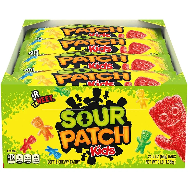 Jaret Sour Patch Kids 2oz Bag 24ct