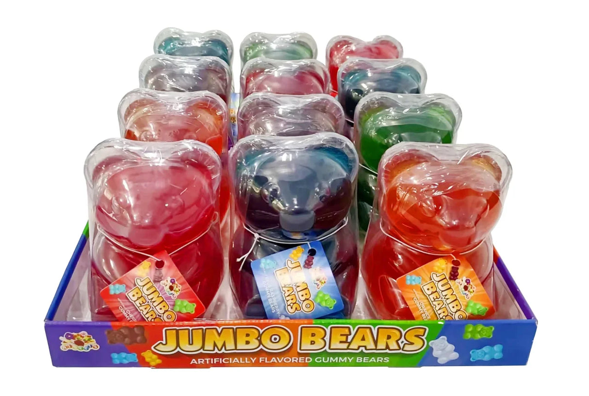 Alberts Giant Gummy Bear Assorted 12oz 12ct