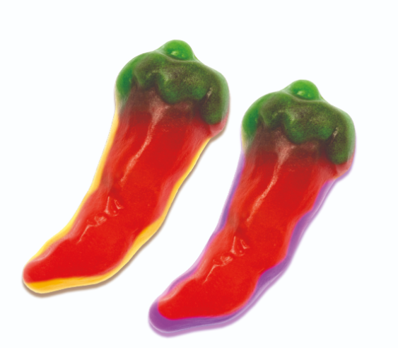 Vidal Gummi Spicy Chili Peppers 2.2lb - Default Title Vidal Candies USA Candy Store For Me