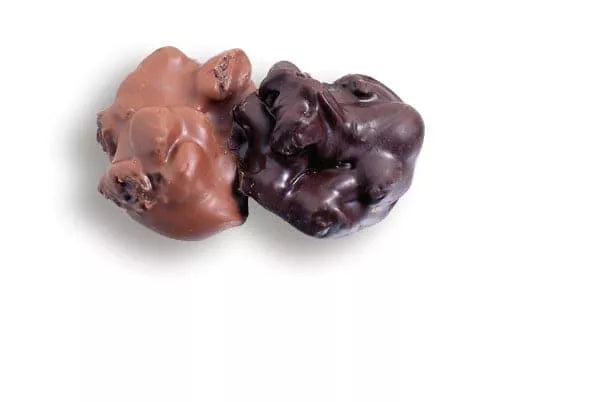Asher Dark Chocolate Raisin Clusters 5lb