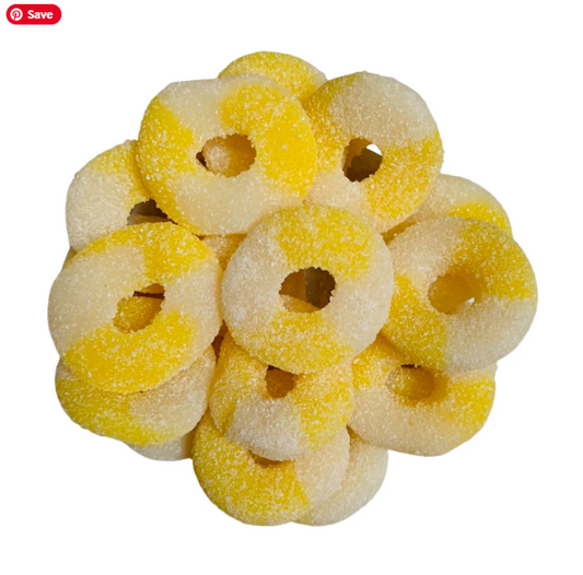 Jovy Pineapple Gummy Rings 5lb