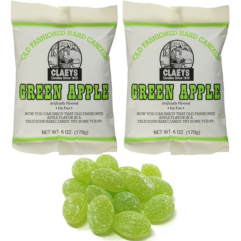Claey's Keg Refills Green Apple 6oz 24ct Case