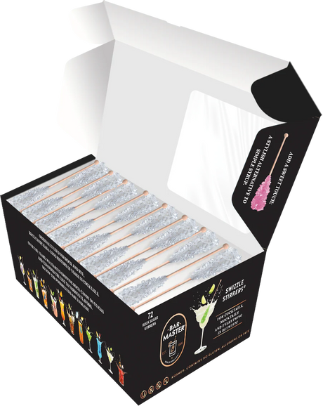 Roses Swizzle Sticks White Unwrapped 72ct.