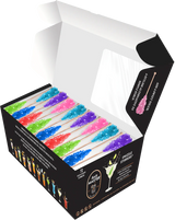 Roses Swizzle Sticks Assorted Wrapped 72ct