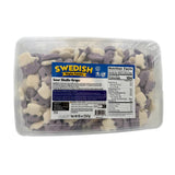 Swedish Style Sour Grape Skulls 5lb tub
