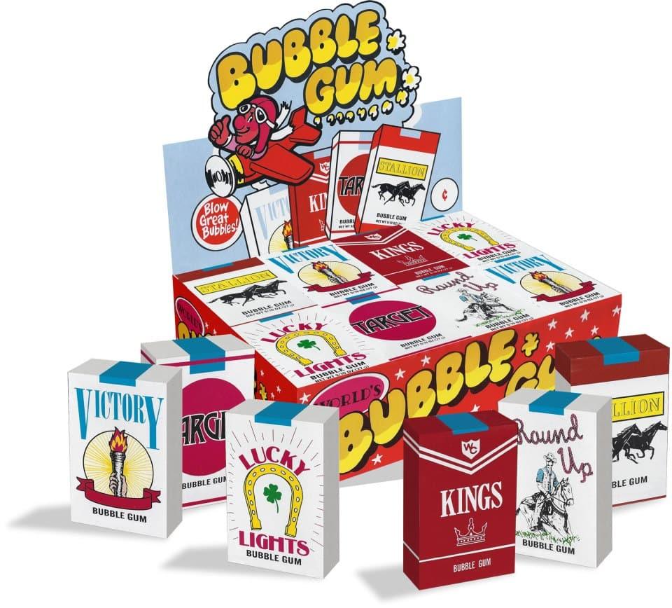 World Bubble Gum Cigarettes 24ct
