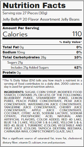 Jelly Belly 20 Flavor Gift Box 10oz 10ct - Default Title Jelly Belly Candy Store For Me