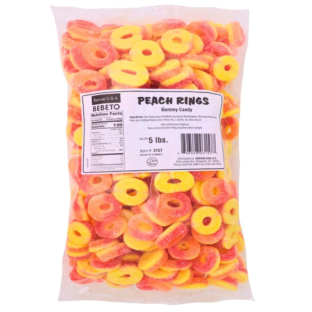 Kervan Peach Rings 5lb