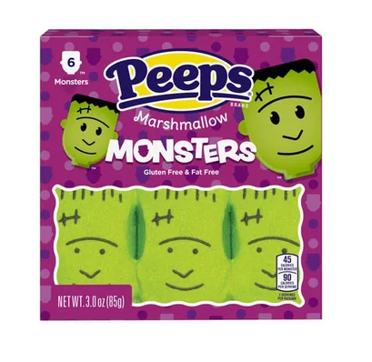 Peeps Marshmallow Monster 6pk 12ct
