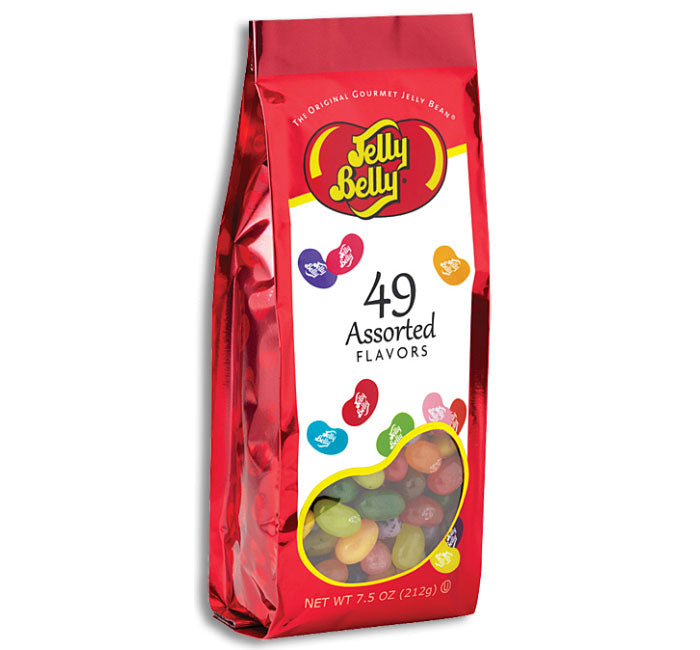 Jelly Belly 49 Assorted Flavors Gift Bag 7.5oz 12ct