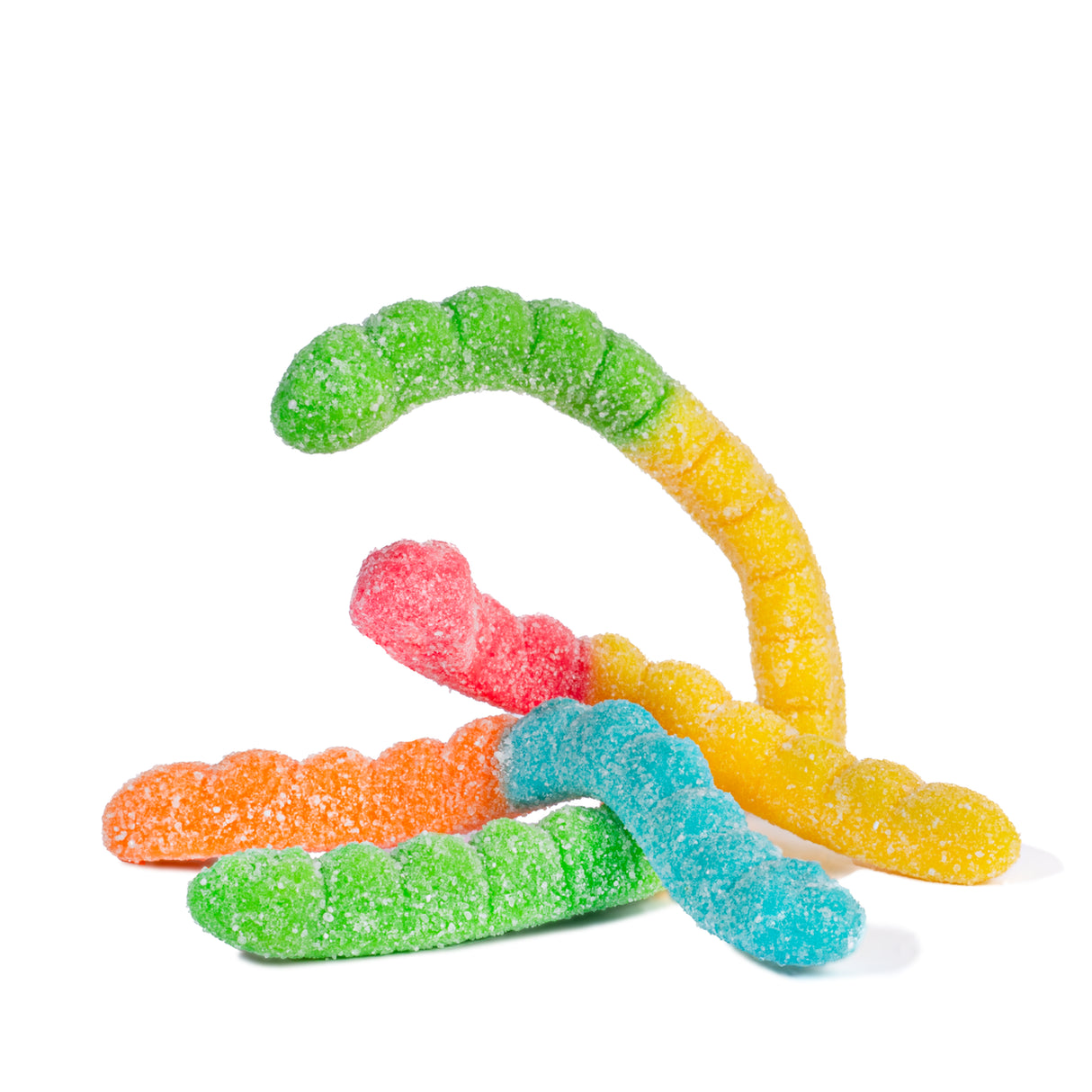 Albanese Sour Gummi Neon Worms Britecrawlers 4.5lb