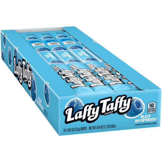 Laffy Taffy Wild Blue Raspberry Rope 24ct